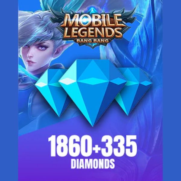 Mobile Legends 1860 Bang Bang Diamonds