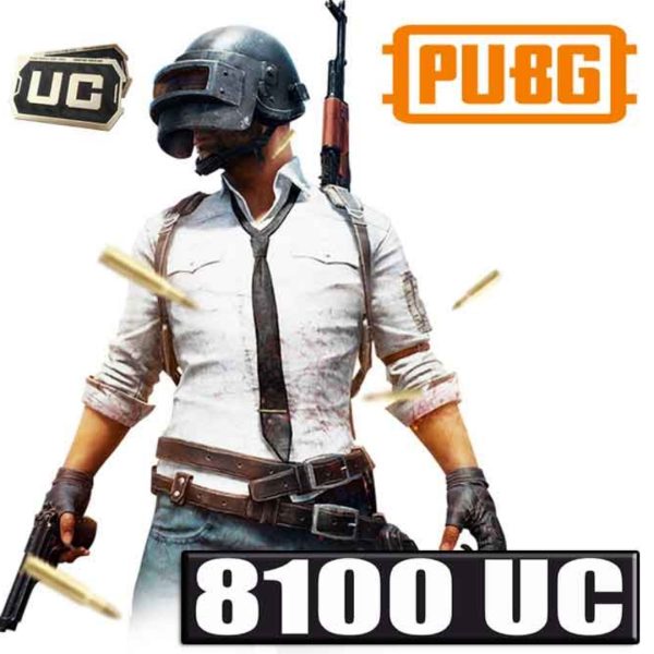 PUBG Mobile 8100 UC
