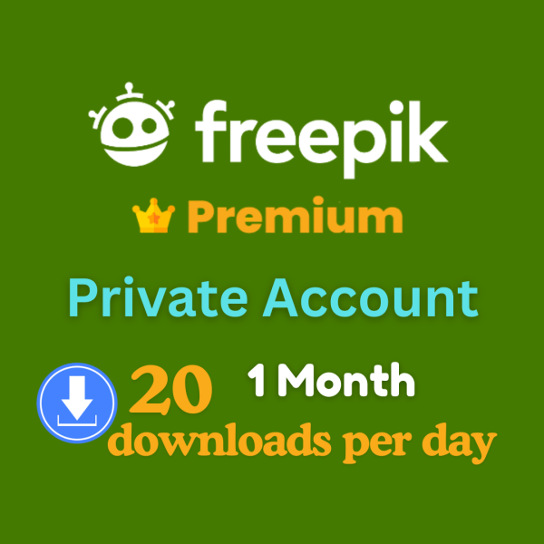 Freepik Premium Downloader 1-Month Private Account00