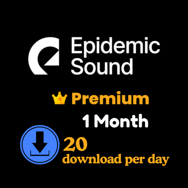 Epidemic Sound Music License – 1 Month Subscription