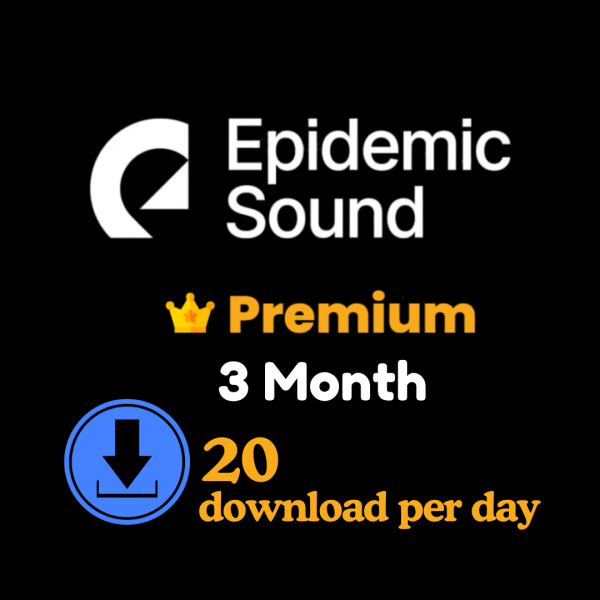 Epidemic Sound Subscription for 3 Months Account