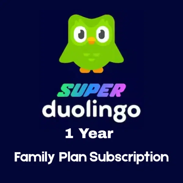 Duolingo Family Plan Subscription (1 Year) – Full Access