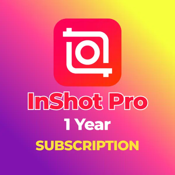 InShot Pro Subscription (1 Year) Smooth Video Editing Experience